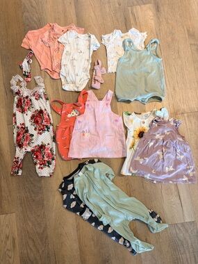 3️⃣ - 6️⃣ MONTH: Girl Clothing Bundle